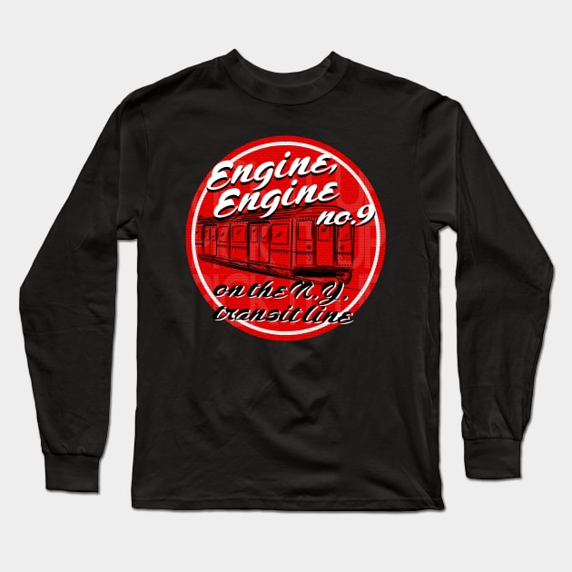 Engine Engine #9 Long Sleeve T-Shirt by PopCultureShirts